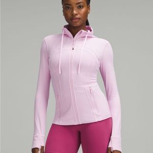 Lulu define jacket, Light pink size 4. Never worn!